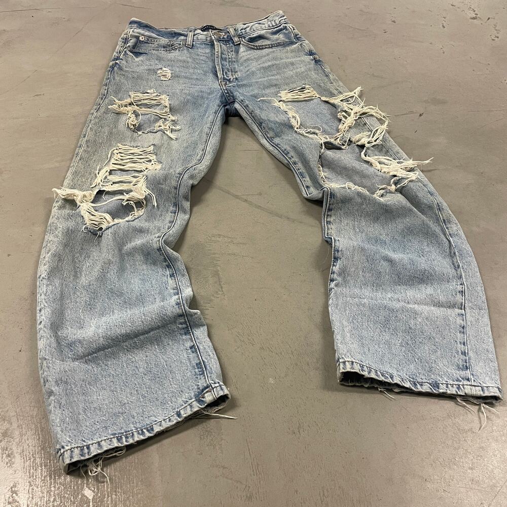 Y2K thrashed Aeropostale baggy jeans 32x31